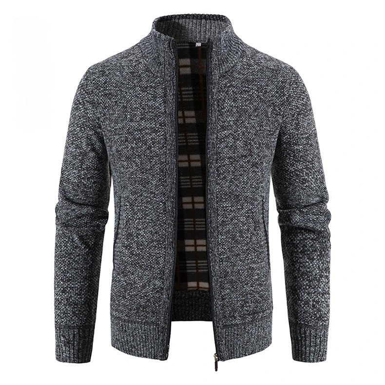 Levoire | Pull Mélange Laine Léger Gris foncé
