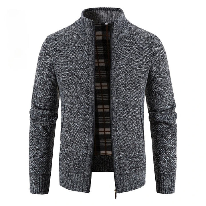 Levoire | Pull Mélange Laine Léger Gris foncé