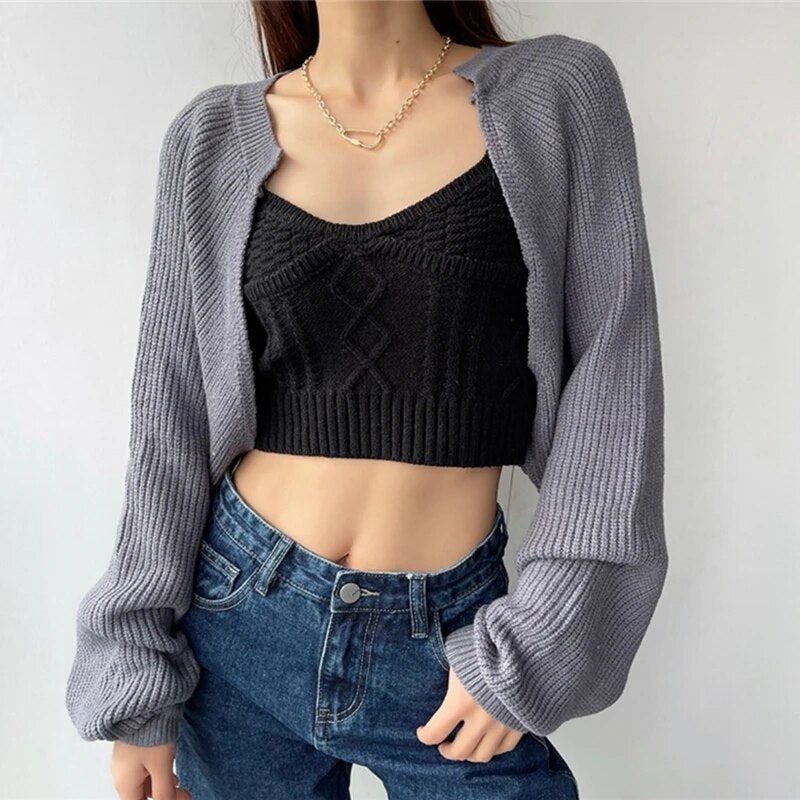 Levoire | Court Gilet Tricoté