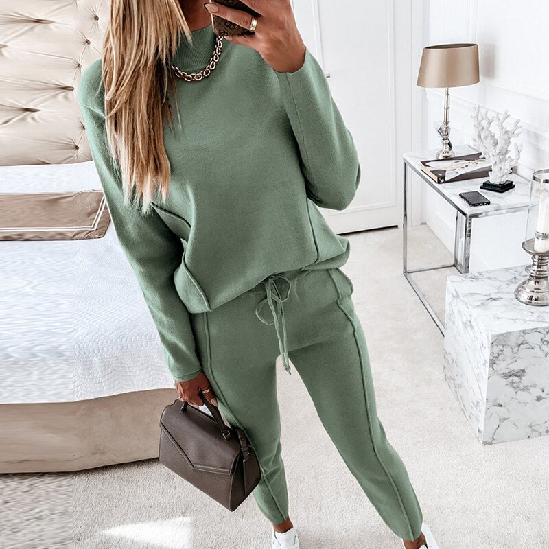 Levoire | Ensemble D'Entraînement Tendance Et Confortable Pour Femmes Vert