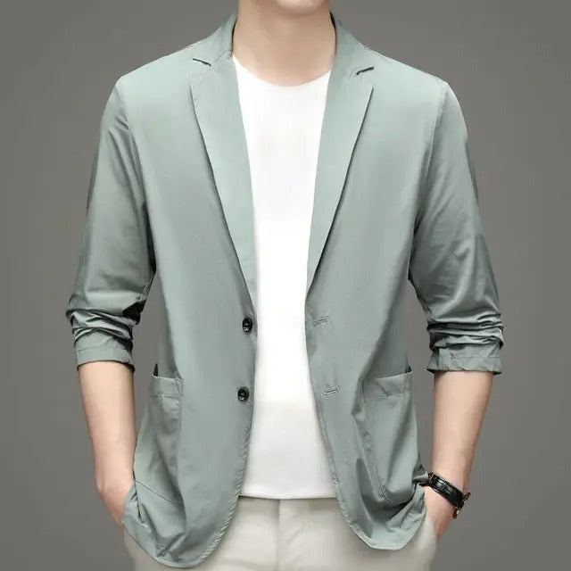 Levoire | Blazer Élégant Pour Hommes vert