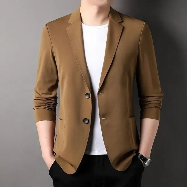 Levoire | Blazer Élégant Pour Hommes Café