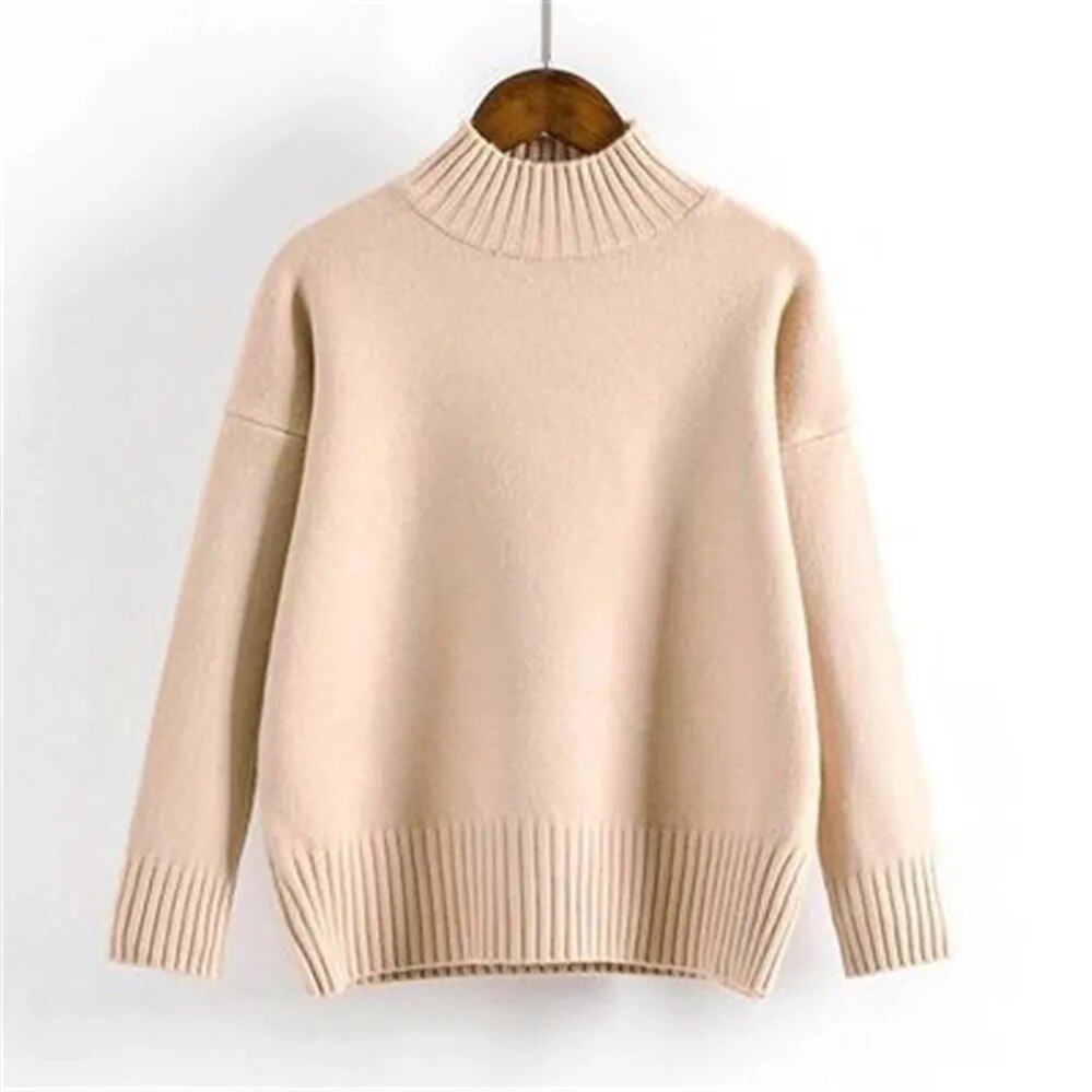 Levoire | Doux Pull Look Cachemire une taille vert olive clair