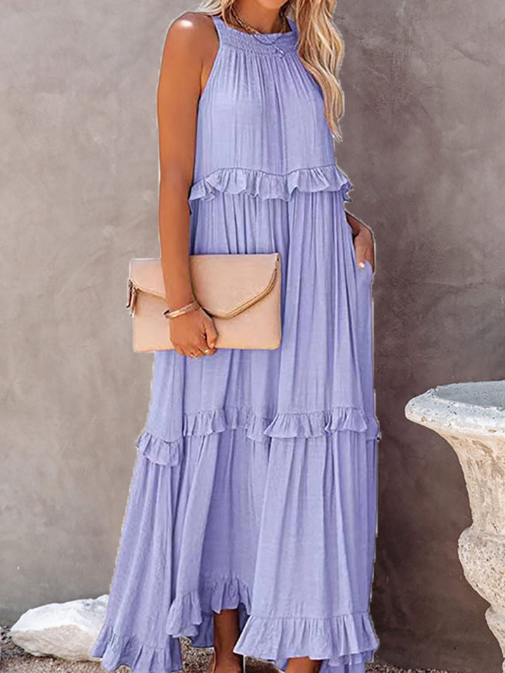 Levoire | Robe D'Été Sans Manches Lilas