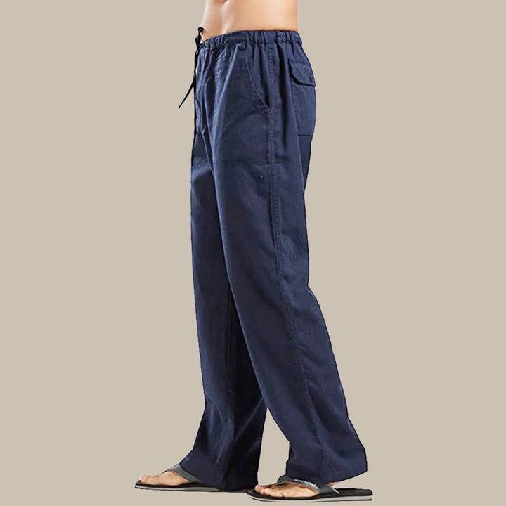 Levoire | Pantalons D'Été En Tissu Élégants Pour Hommes merensini