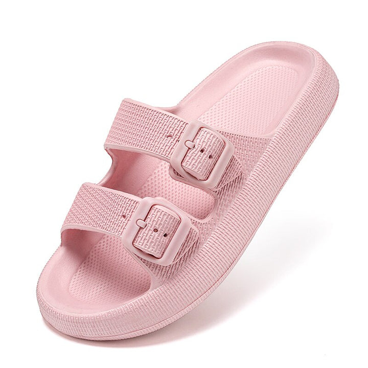 Levoire | Chaussons Confortables Avec Des Sangles Ajustables Pour Femmes Et Hommes Rosa