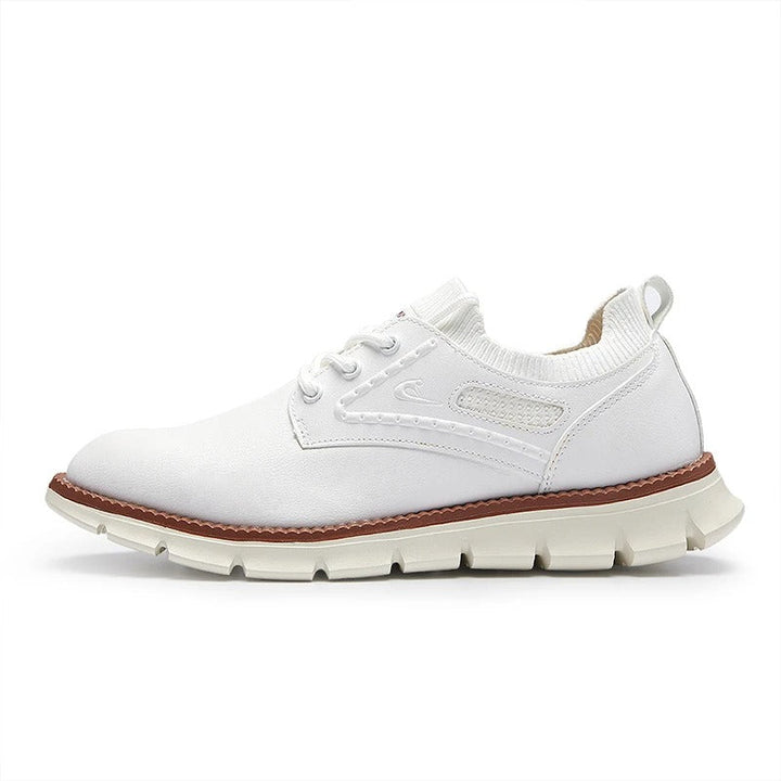 Levoire | Luxe Chaussures Pour Hommes De Tous Les Jours Avec Semelle Flex Tech Blanc