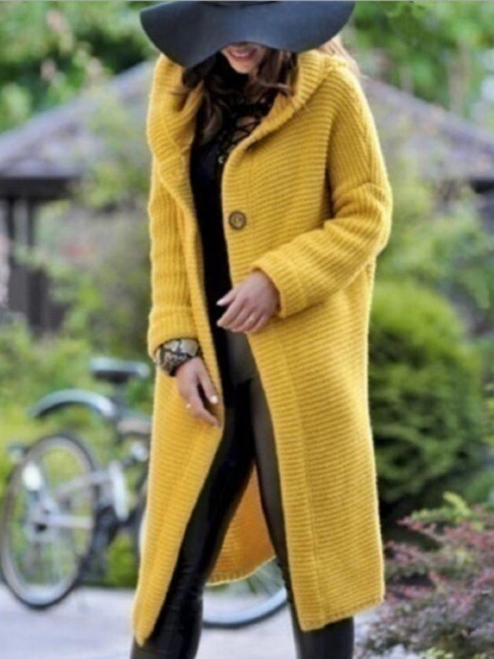 Levoire | Cardigan tricoté Jaune