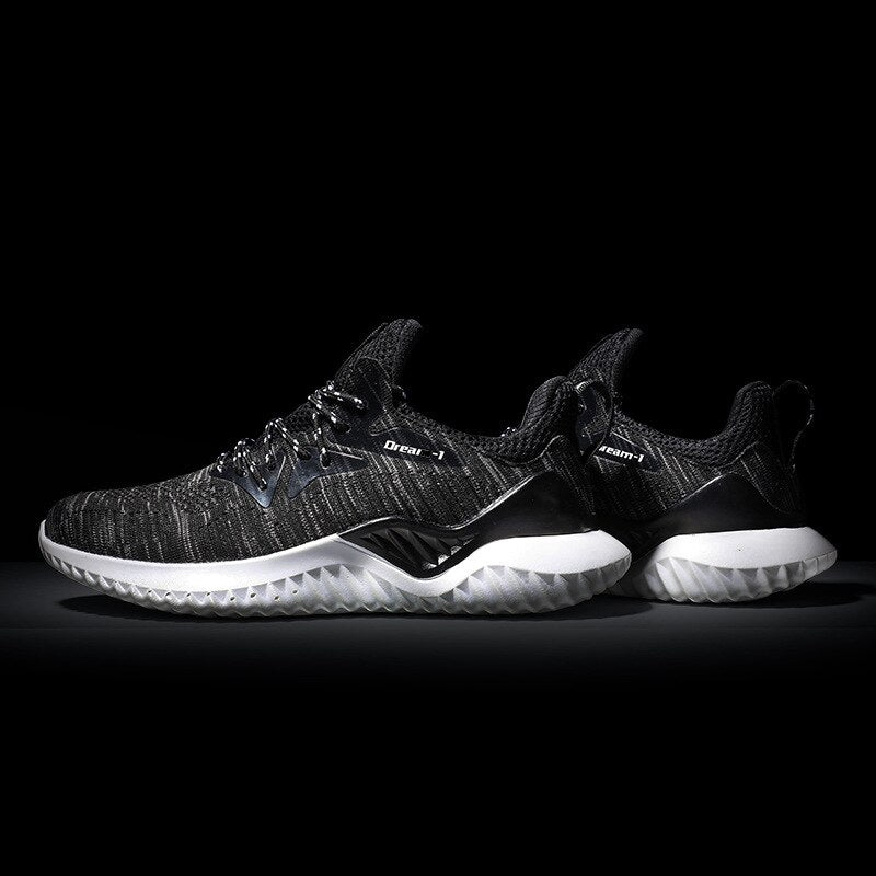 Levoire | Chaussures De Sport Respirantes Pour Hommes Noir Blanc