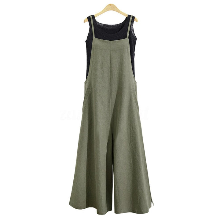 Levoire | Combinaison Stylée En Style Salopette Pour Femmes Vert
