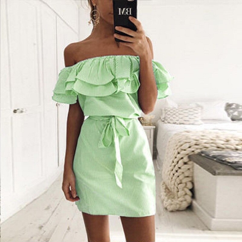 Levoire | Robe sans manches pour femmes Vert