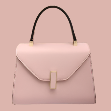 Levoire | Sac À Main En Cuir Vegan Européen Élégant Parfait Pour Des Looks De Jour À Nuit Rosa