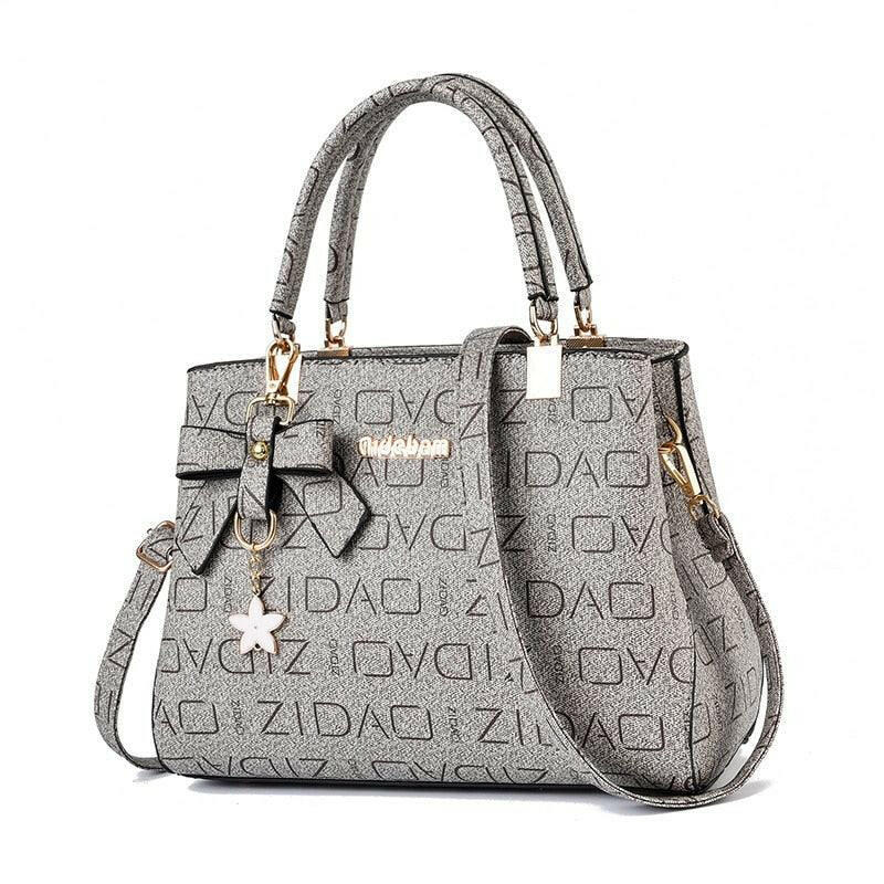 Levoire | Sac À Épaule En Cuir Végan : La Madison Gris