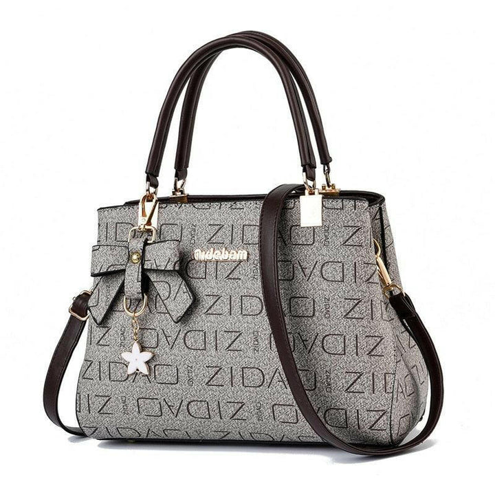 Levoire | Sac À Épaule En Cuir Végan : La Madison GY-Noir