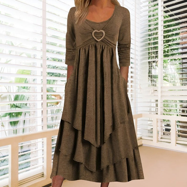 Levoire | Robe élégante Marron