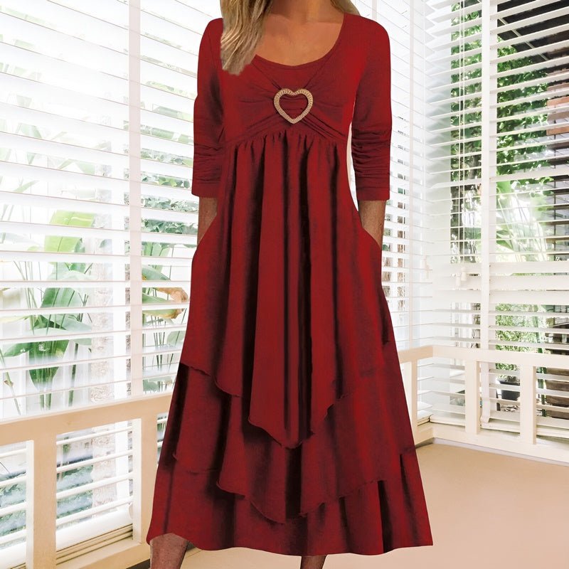 Levoire | Robe élégante Rouge