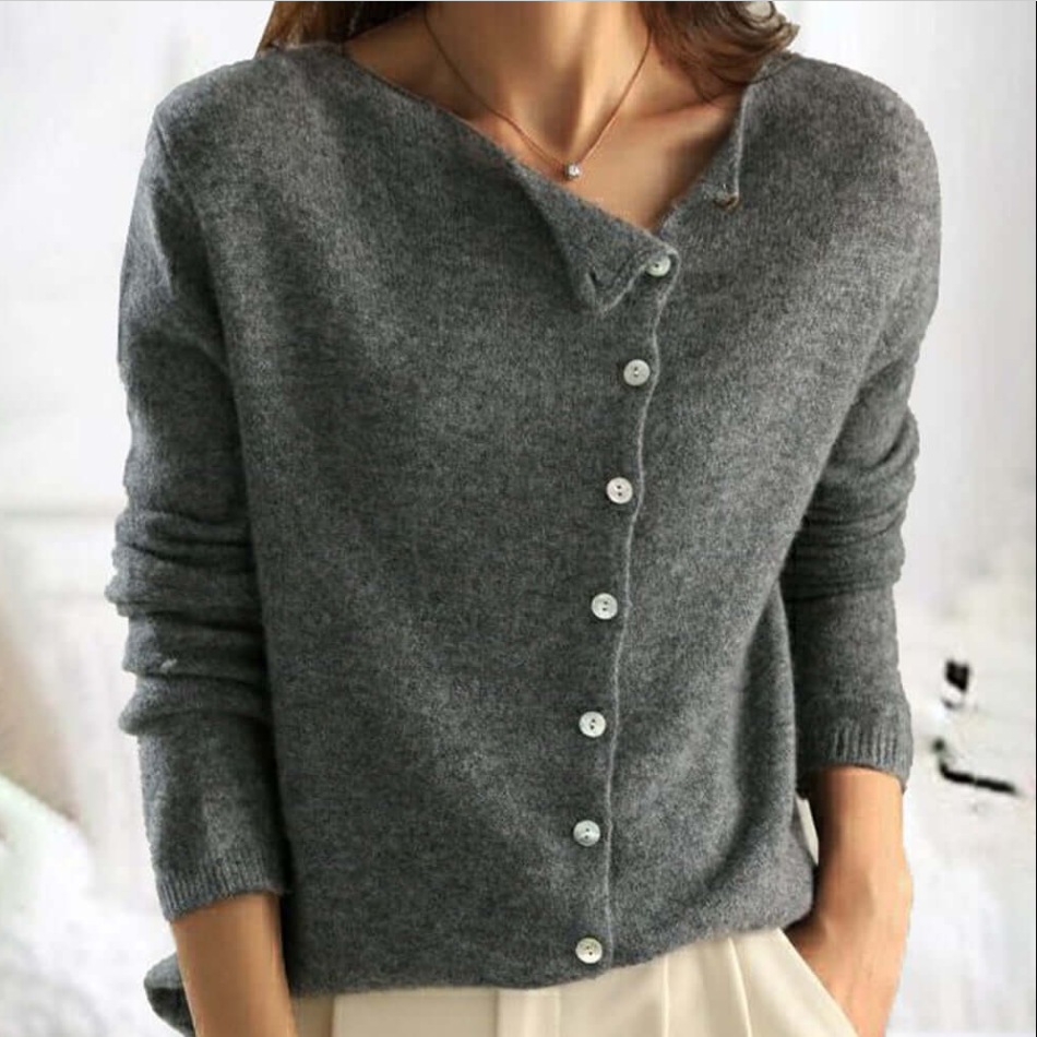 Levoire | Pull en laine exigeant Gris