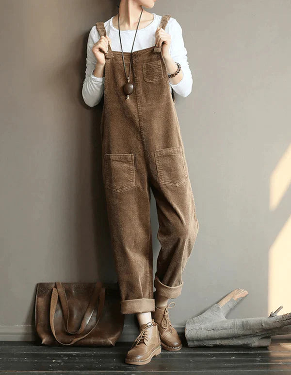 Levoire | Pantalon de combinaison avec poche Braun