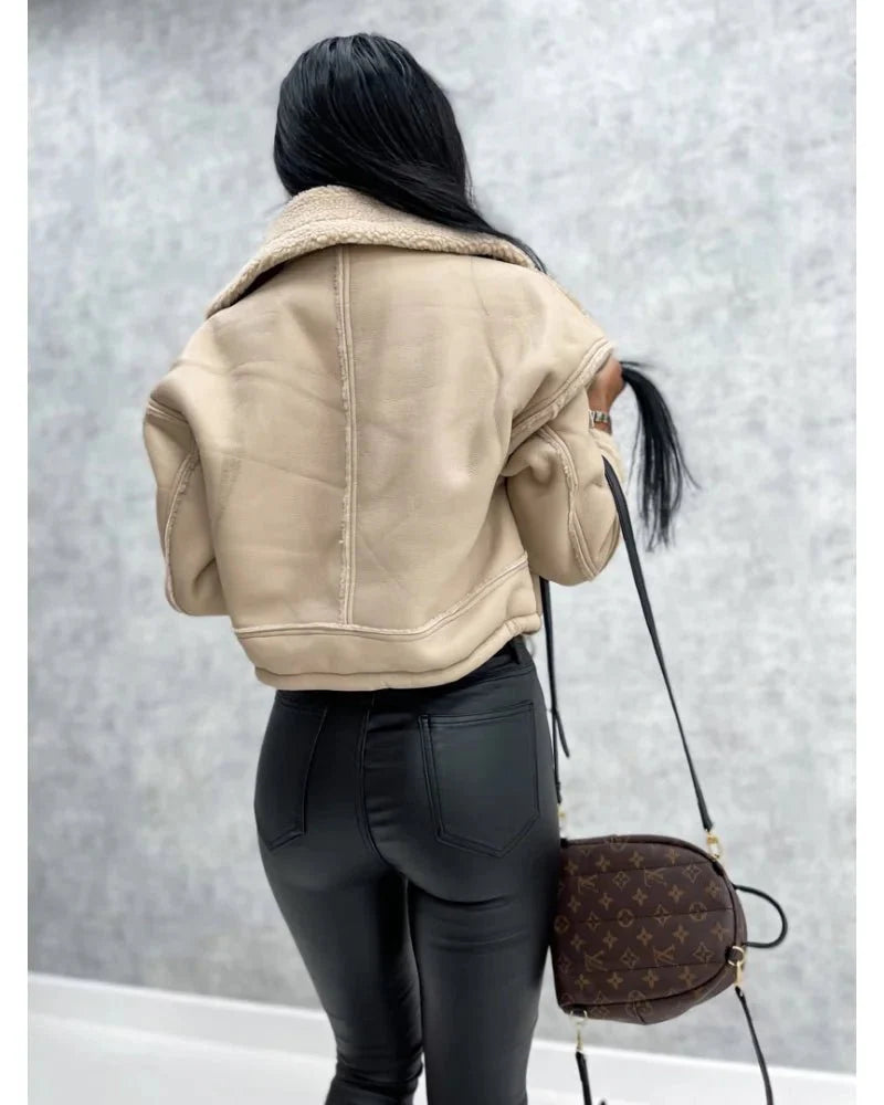 Levoire | Veste En Simili Cuir Chaude