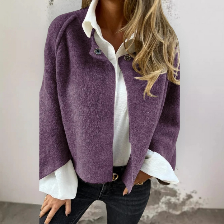 Levoire | Douce Veste Détendue Lilas