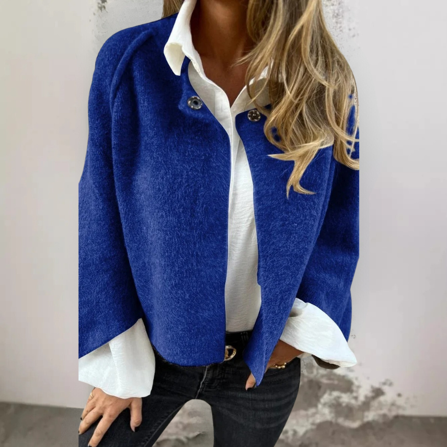 Levoire | Douce Veste Détendue Bleu