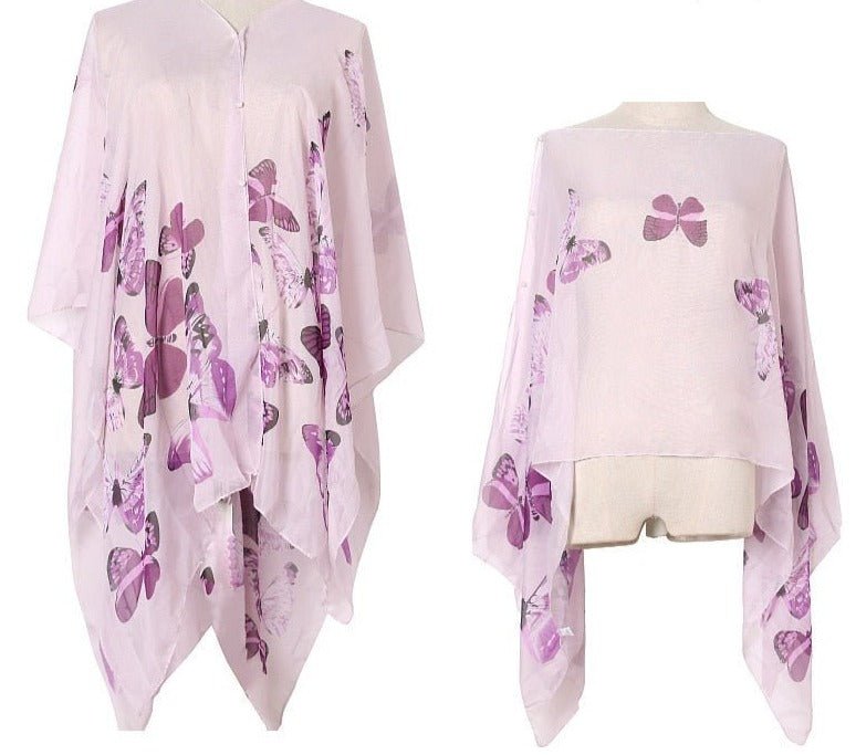 Levoire | Bikini Ranta Kimono Violet Une taille