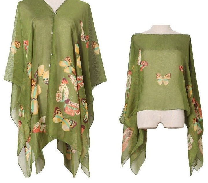 Levoire | Bikini Ranta Kimono Vert Une taille