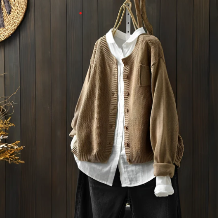 Levoire | CARDIGAN SOFT MAGLIA Beige