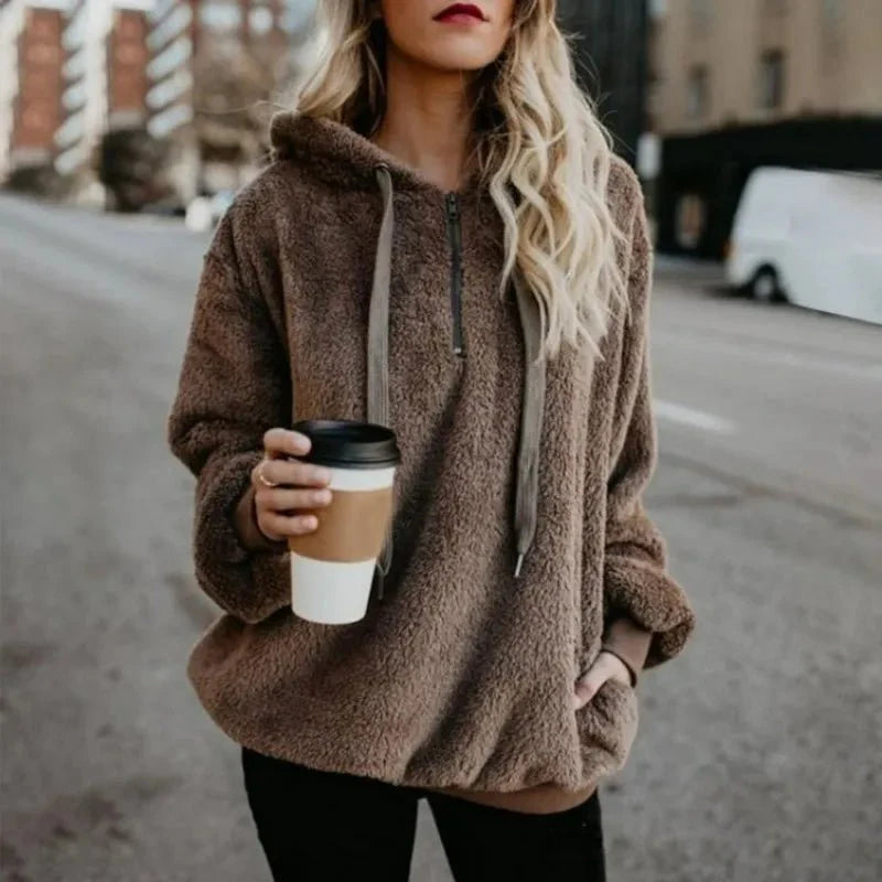 Levoire | Sweat À Capuche Plus Chaud Braun