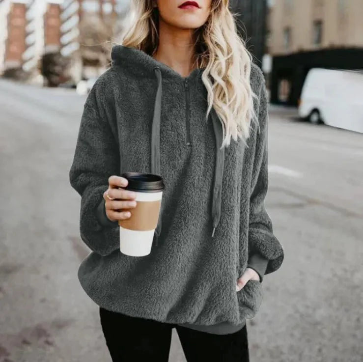Levoire | Sweat À Capuche Plus Chaud Gris foncé