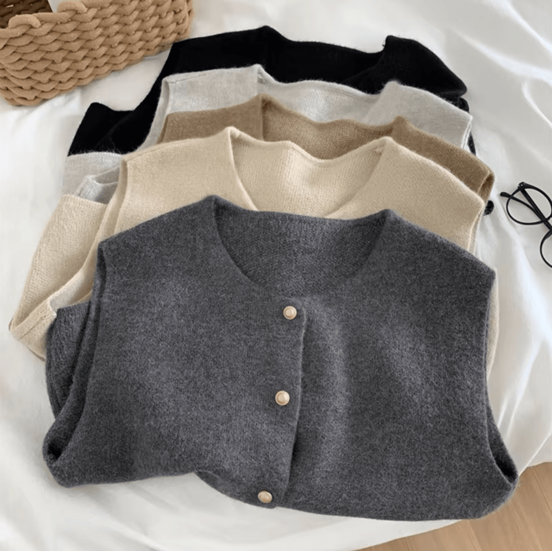 Levoire | Gilet Sans Manches En Fin Tricot Pour Femmes