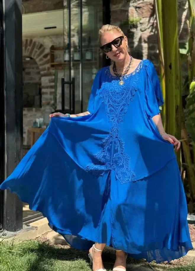 Levoire | Robe Coton Lin Coupe Fluide