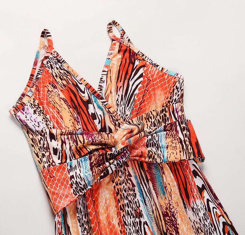 Levoire | Robe d'été à motifs croisés