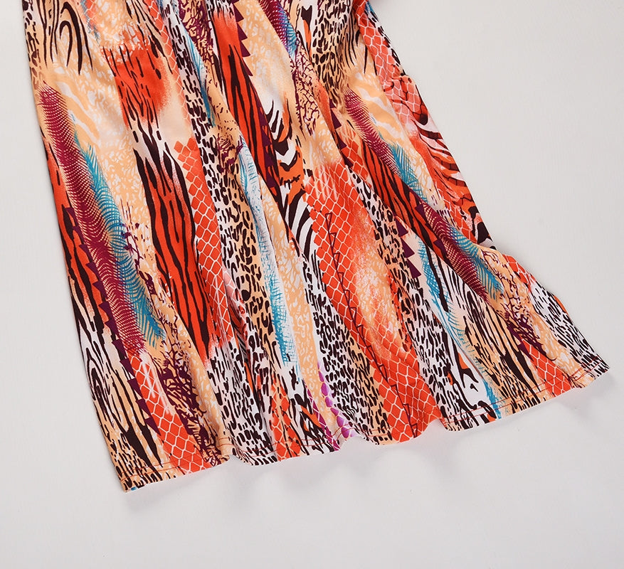 Levoire | Robe d'été à motifs croisés