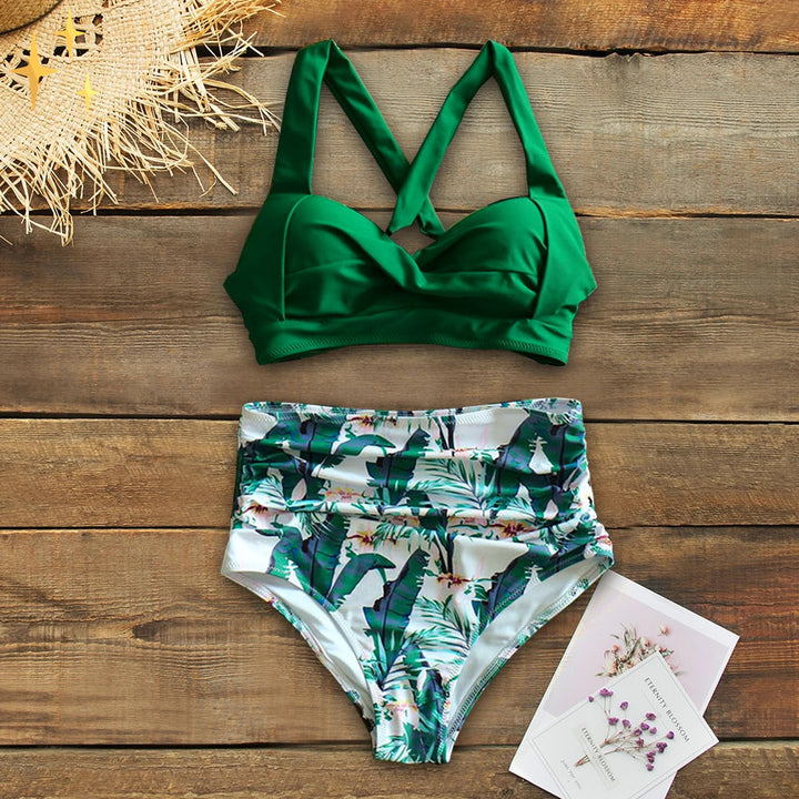 Levoire | Bikini Taille Haute Ensemble Pour La Plage Et La Piscine