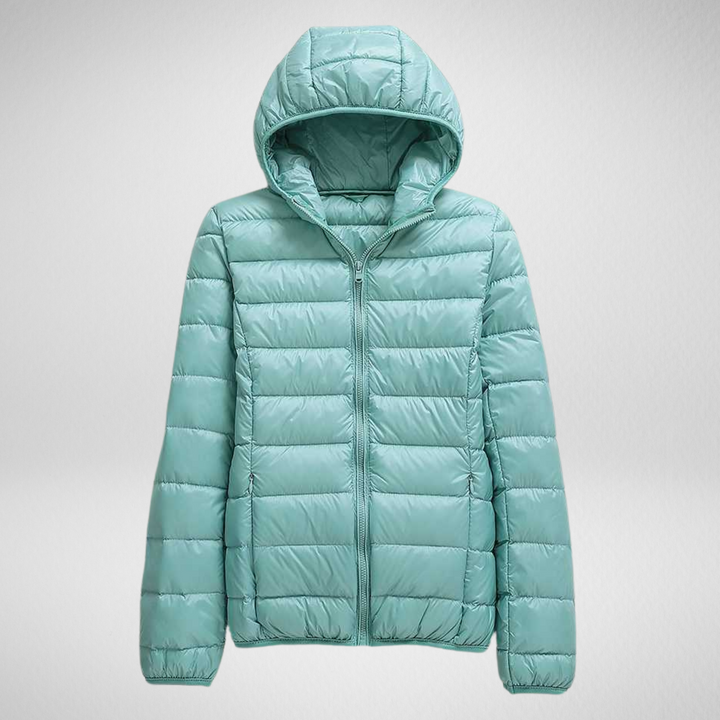 Levoire | Veste Doudoune Imperméable Turquoise