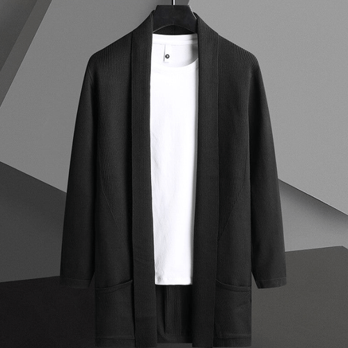 Levoire | Veste pour hommes Premium Gilet en tricot Matériau en tricot doux Décontracté
