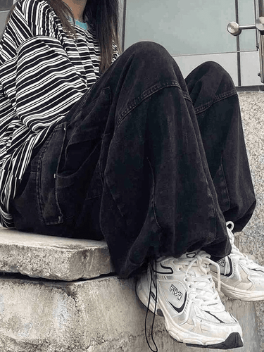 Levoire | Jean Cargo Baggy Weinlese