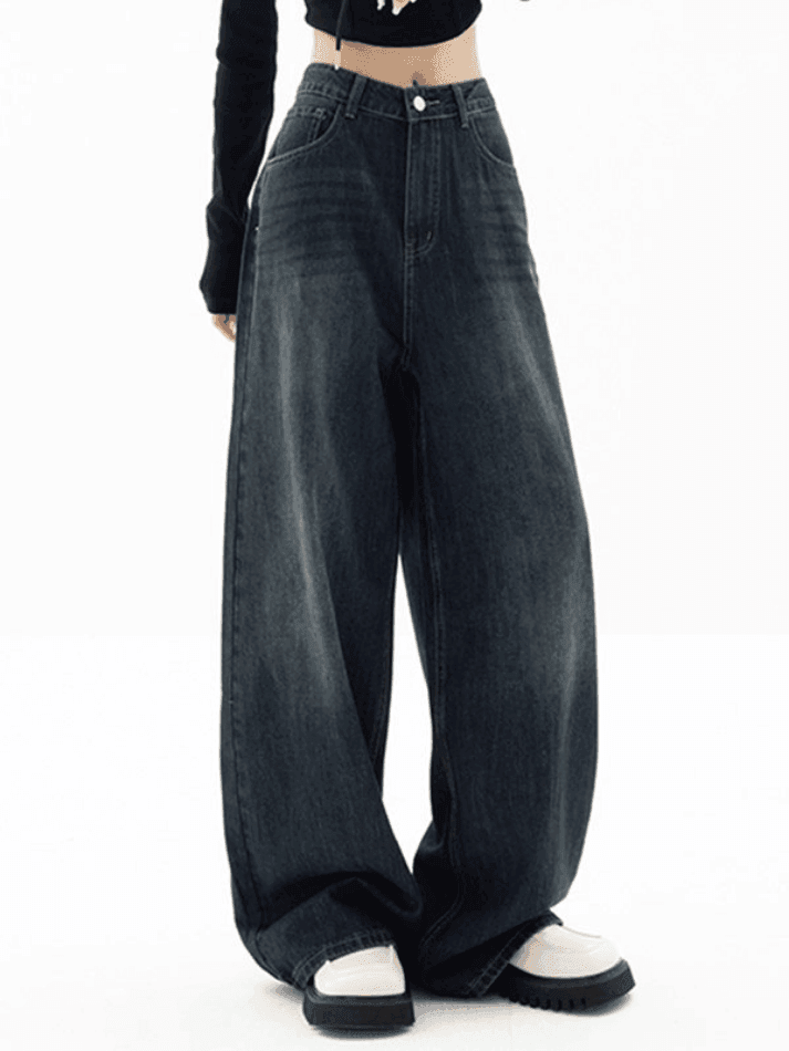 Levoire | Jean Boyfriend Vintage Bleu Des Années 90