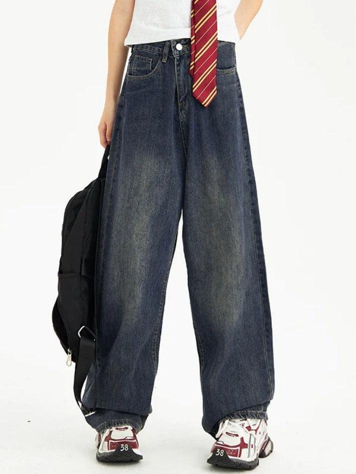 Levoire | Jean Boyfriend Vintage Bleu Déchiré