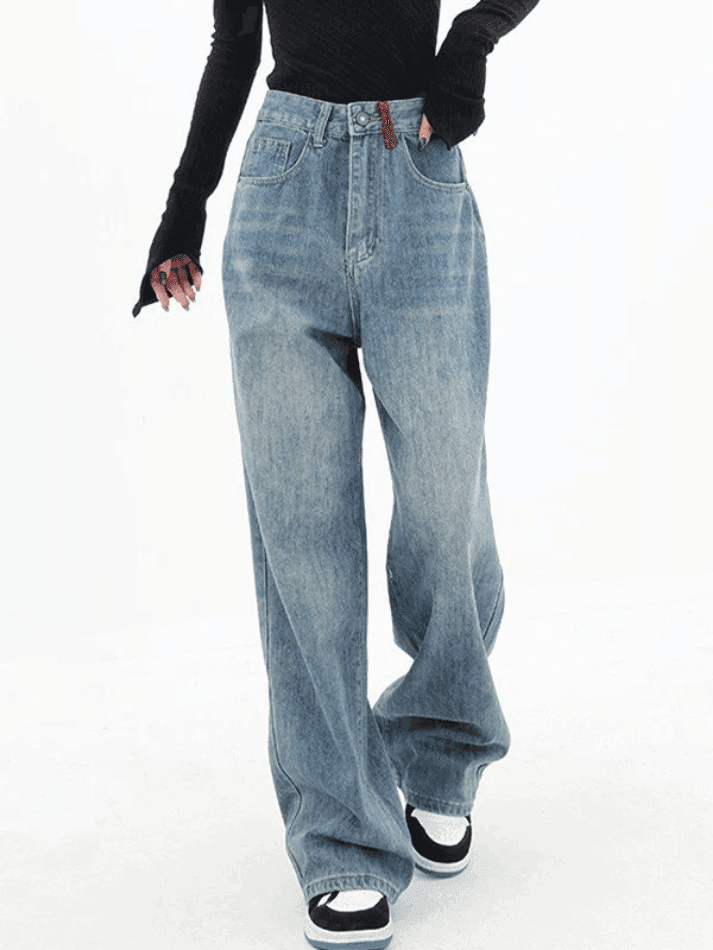 Levoire | Jeans Boyfriend Vintage Contraste Des Années 90