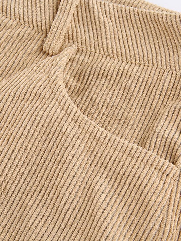 Levoire | Weinlese Pantalon Baggy En Velours Côtelé