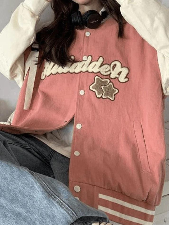 Levoire | Veste Varsity Broderie Weinlese