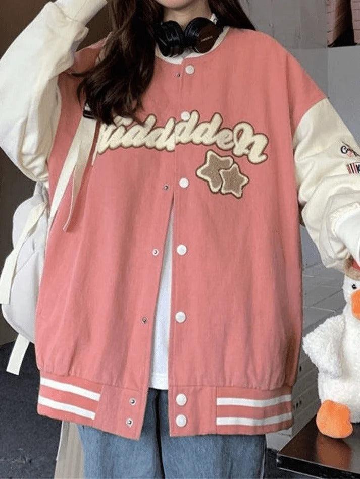 Levoire | Veste Varsity Broderie Weinlese