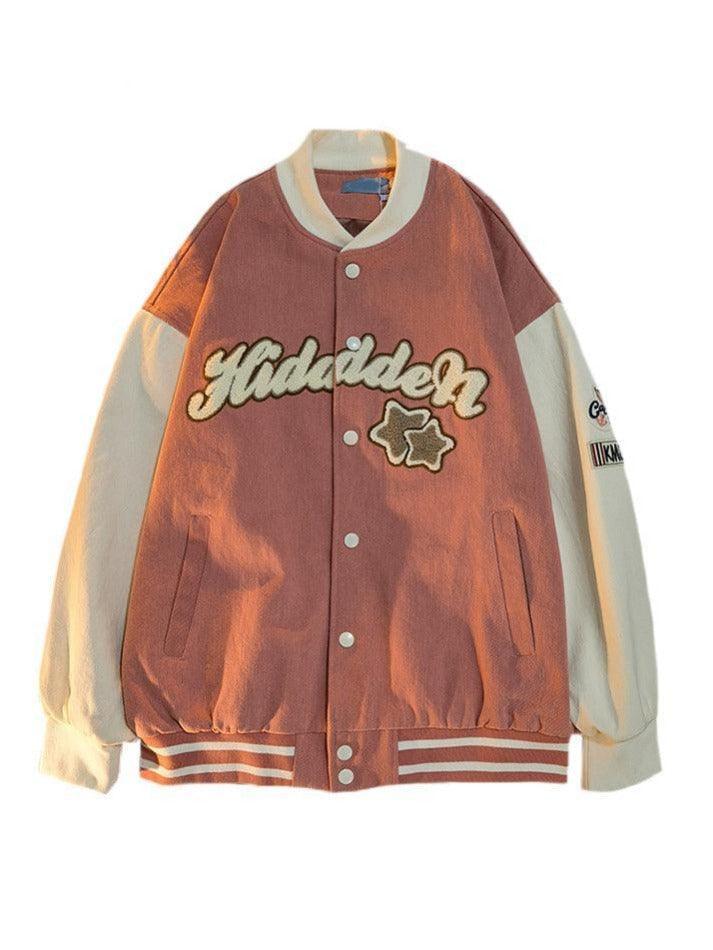 Levoire | Veste Varsity Broderie Weinlese