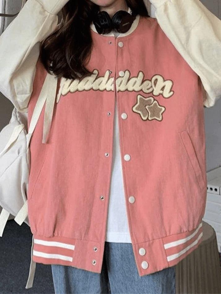 Levoire | Veste Varsity Broderie Weinlese
