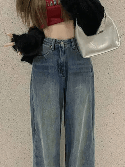 Levoire | Récolte Vintage Jean Boyfriend Délavé Droit