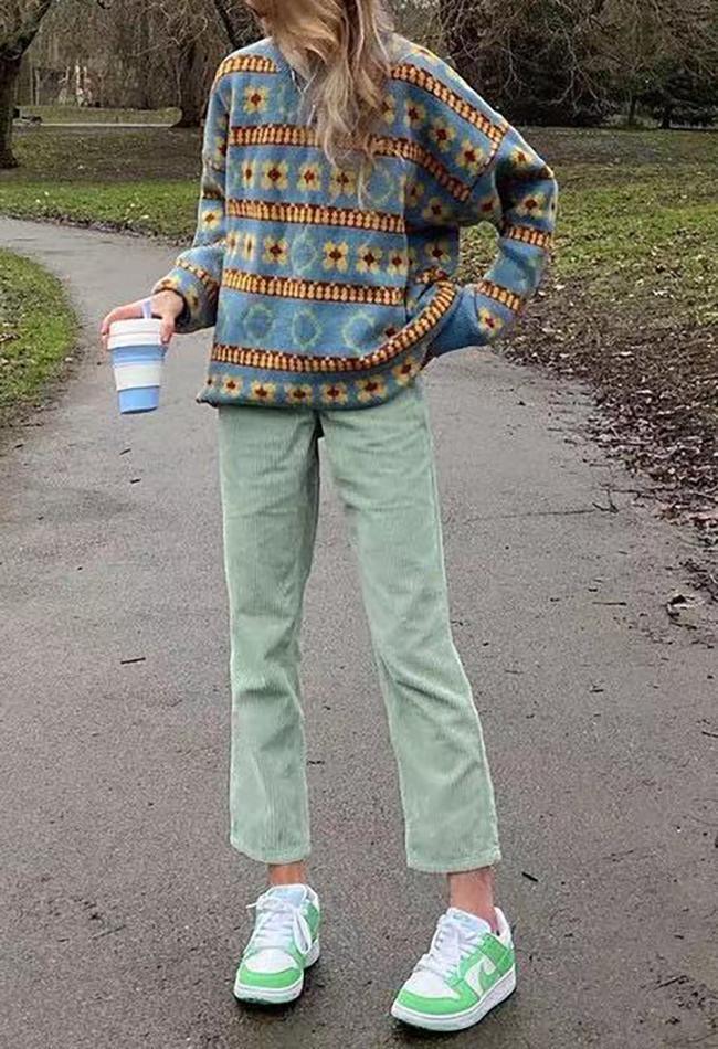 Levoire | Pullover À Fleurs Vintage