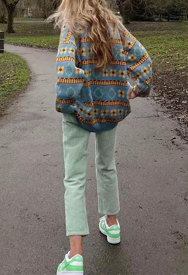 Levoire | Pullover À Fleurs Vintage