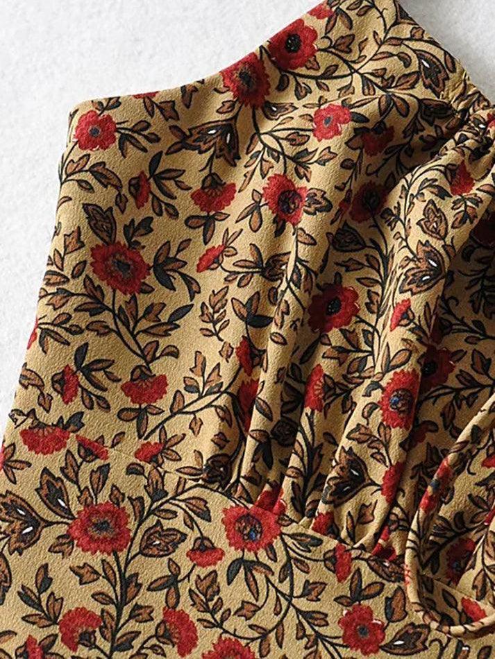 Levoire | Robe Mini Slip À Fleurs Vintage